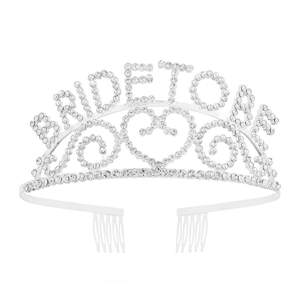 Store Bride to be crown Headband