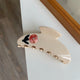 Curved Flower Acrylic Hair Clip L4470