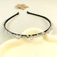 Irregular Clear Quartz Headband L4536
