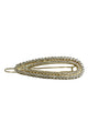 Oval Rhinestone Hair Clip L4538