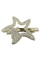 Hollow Star Rhinestone Hair Clip L4545
