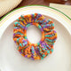 Colorful Wool Knitted Hair Scrunchies L4587