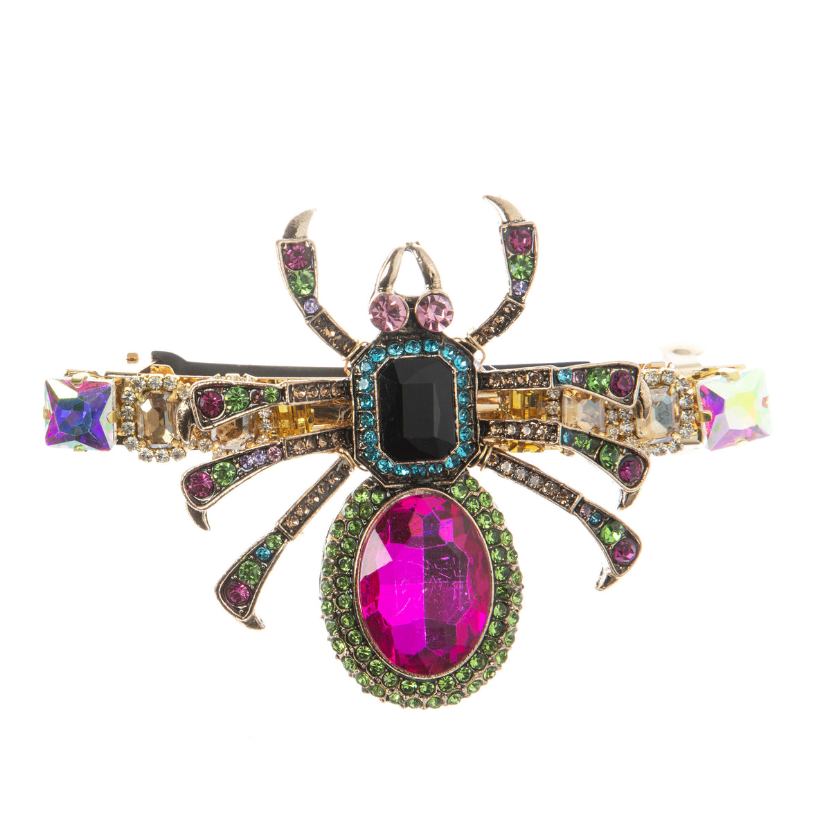 Spider Rhinestone Hair Frenchbarrette L4607 – Ole