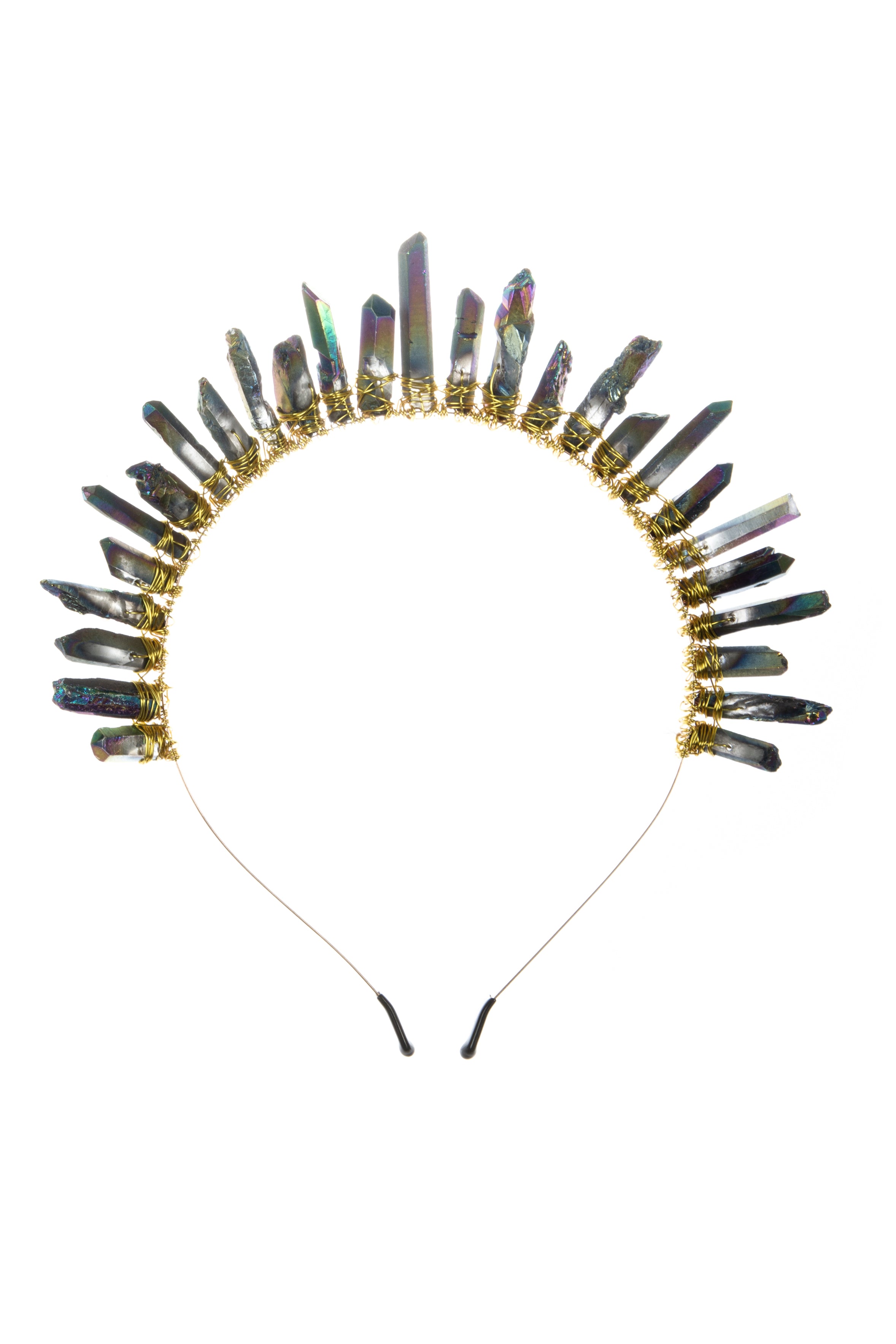 Irregular Quartz Wrap Headband L4669