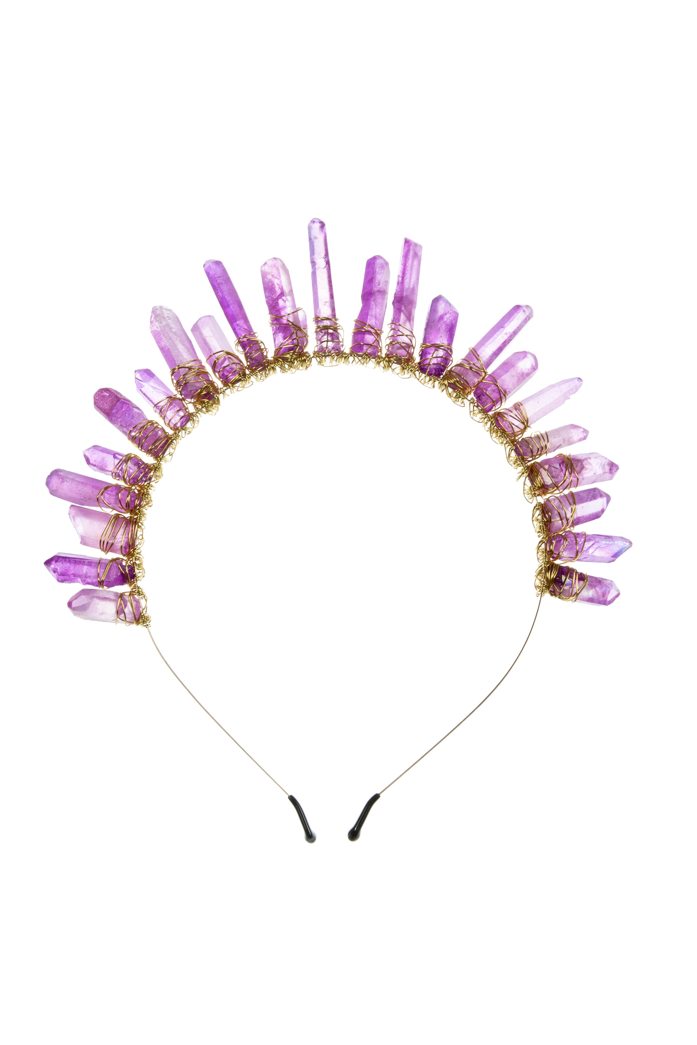 Irregular Quartz Wrap Headband L4669