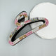 Hollow Rhinestone Acrylic Hair Clip L4836