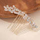 Cubic Zirconia Exquisite Hair Clip L4956