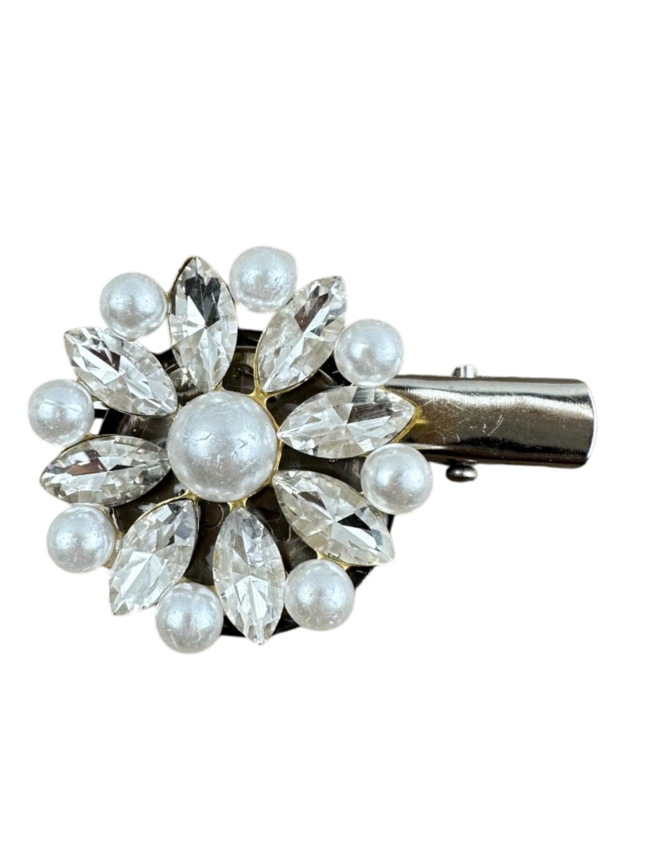 FLower Crytal Rhinestone Hair Pin L4975
