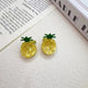 Pineapple Acrylic Mini Hair Clip L4983