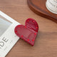 Heart Shape Crystal Acrylic Hair Clip L5019