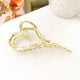 Heart Shaped Alloy Hair Clip L5095