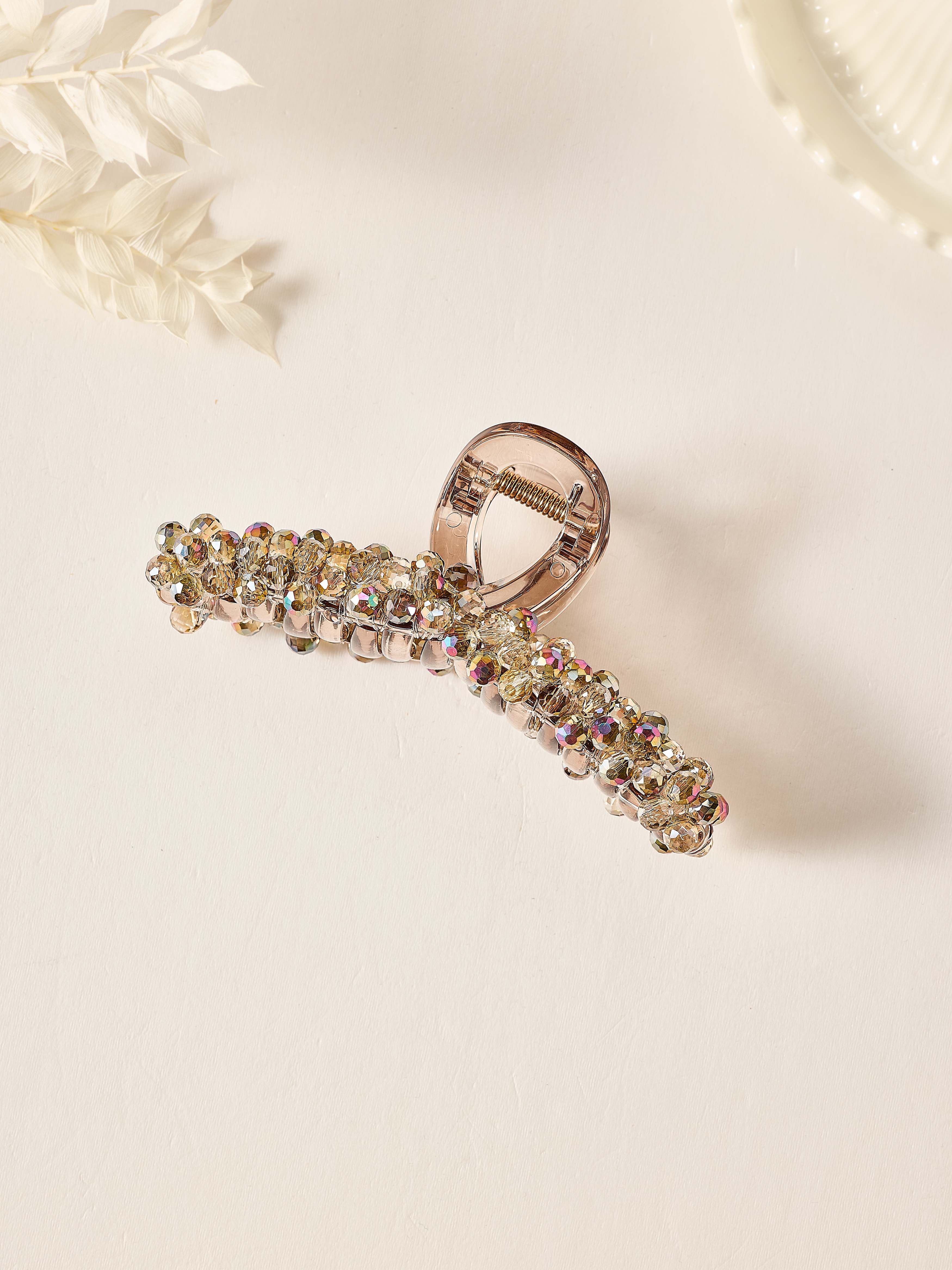 Crystal Acrylic Hair Clip L5187