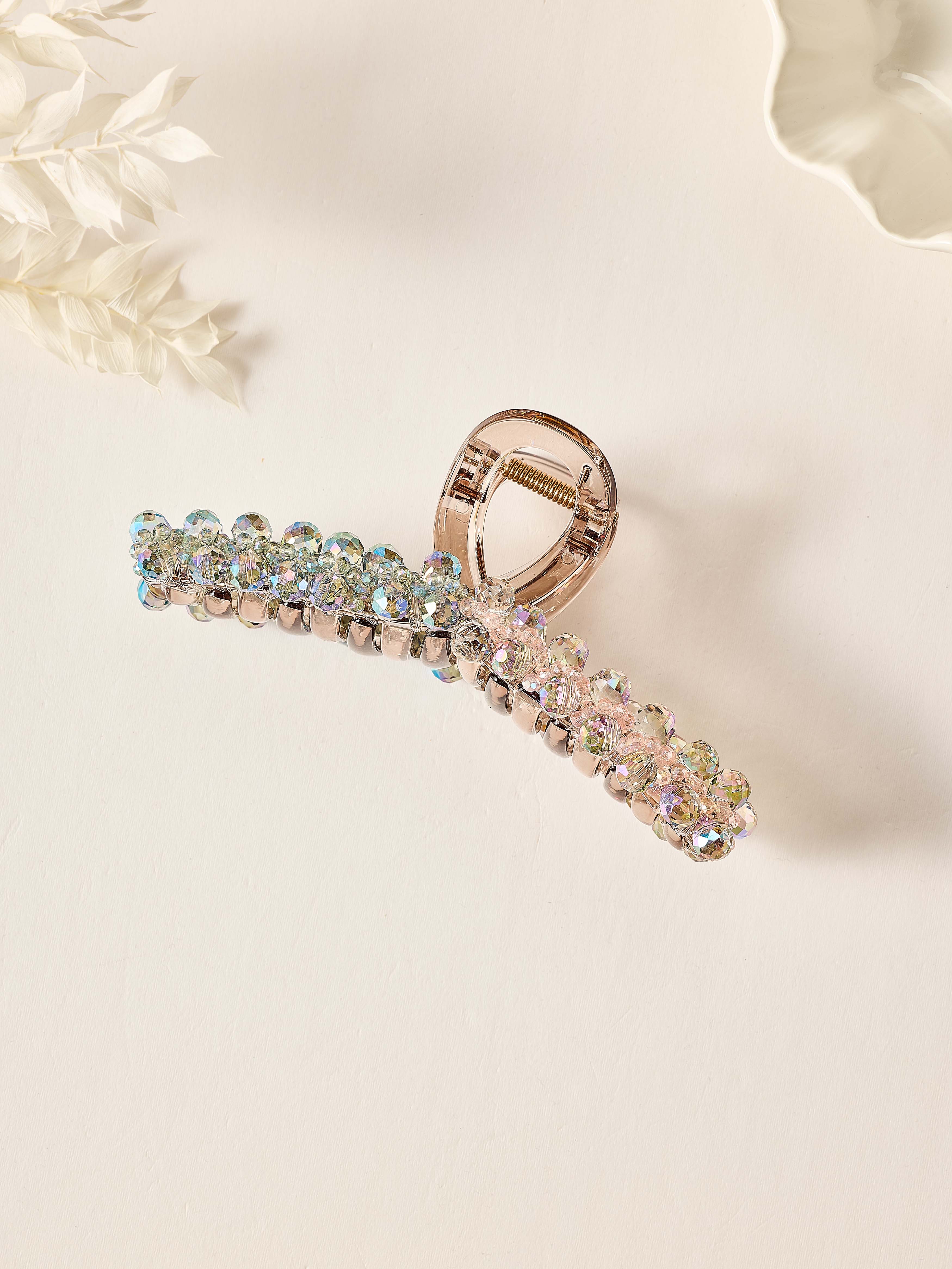 Crystal Acrylic Hair Clip L5190