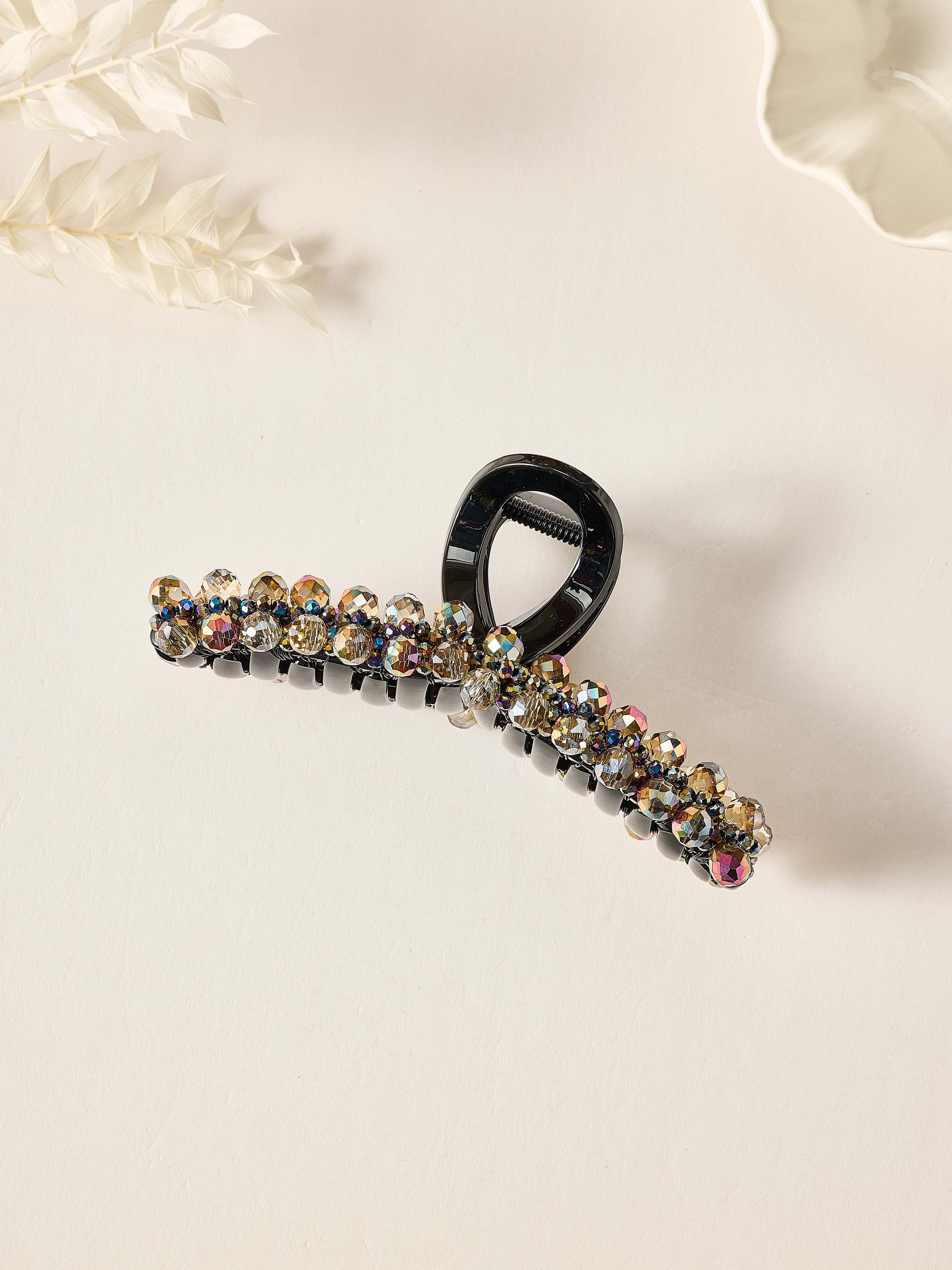 Crystal Acrylic Hair Clip L5194