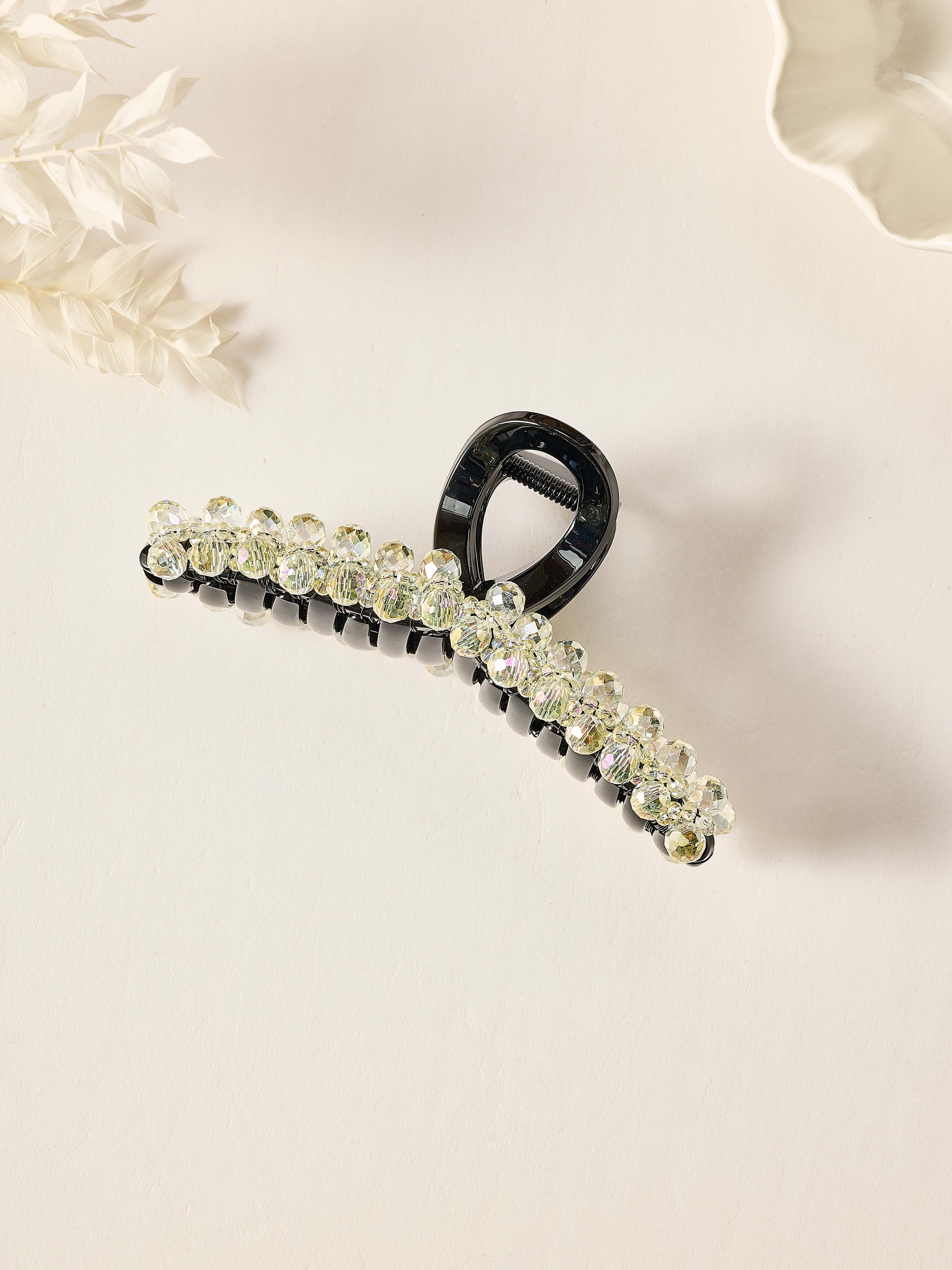 Crystal Acrylic Hair Clip L5194