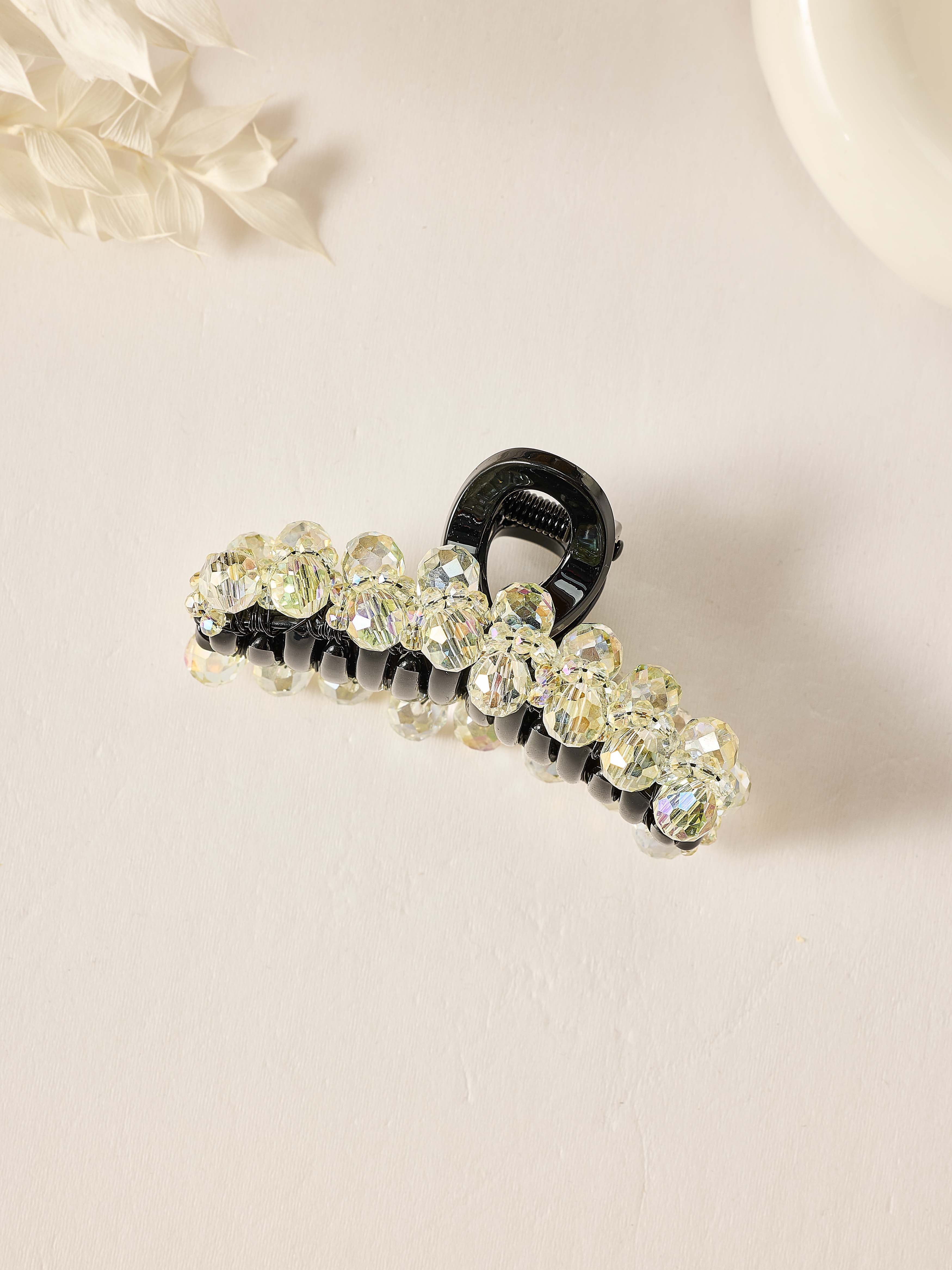 Crystal Acrylic Hair Clip L5196