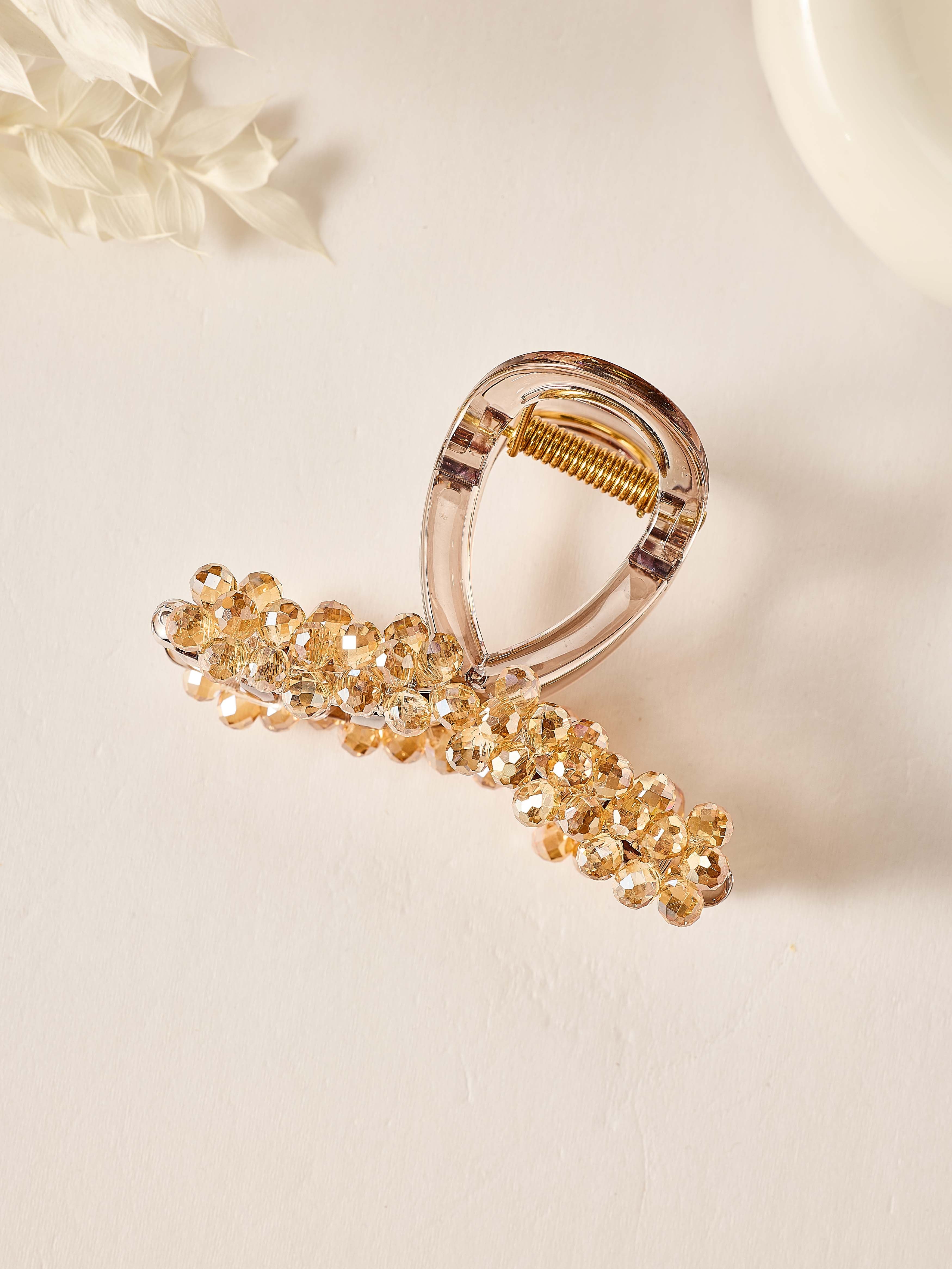 Crystal Acrylic Hair Clip L5204