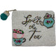 Spill The Tea Beaded Pouch LAC-CP-1468
