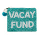 Vacay Fund Beaded Coin Purse LAC-CP-1587