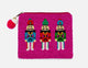Nutcracker Beaded Pouch  LAC-CP-1608