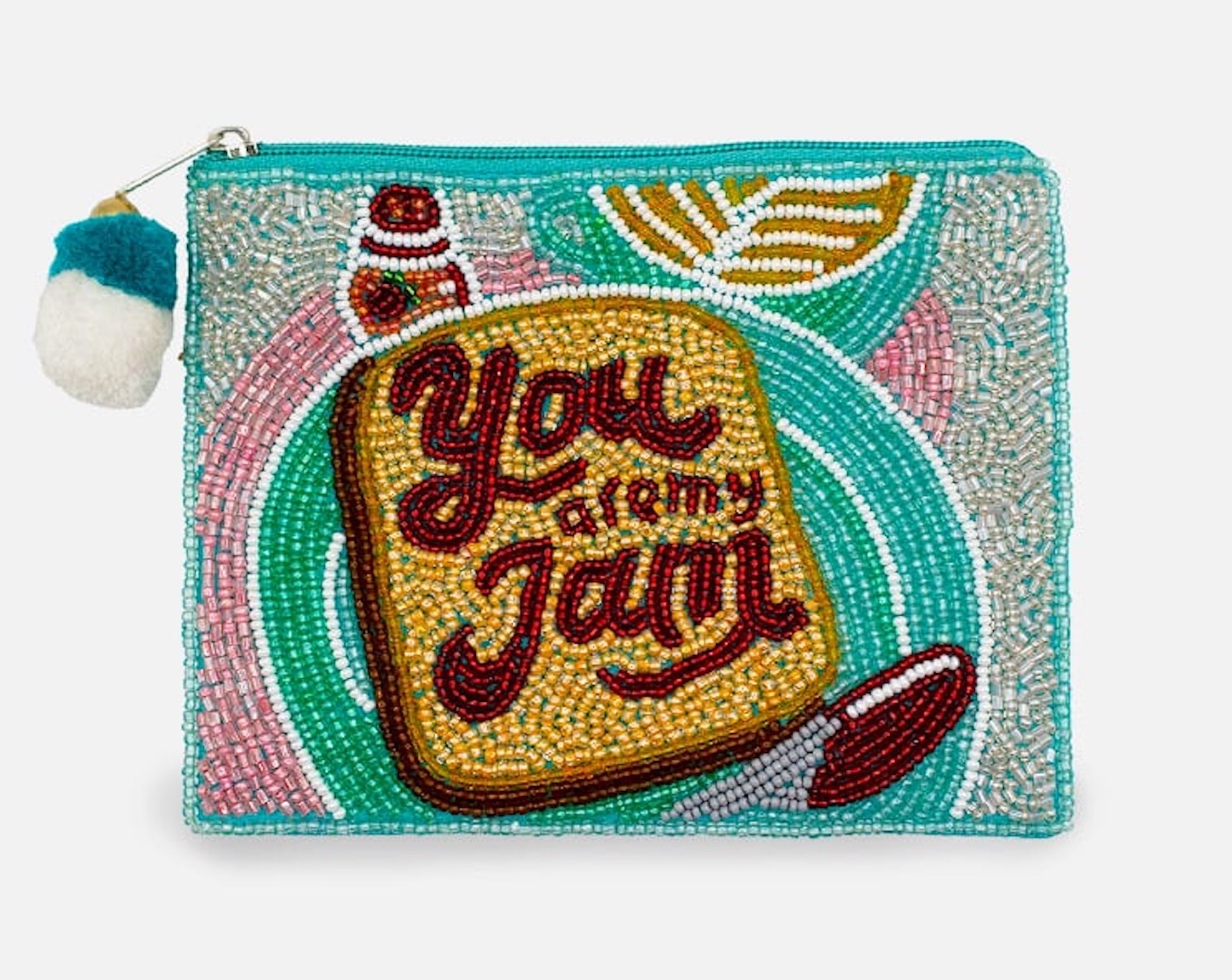 You Are My Jam Beaded Pouch LAC-CP-1641