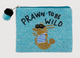 Prawn To Be Wild Artist Series Beaded Pouch LAC-JP-048