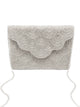 Scalloped Beaded Clutch LAC-SS-412