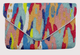 Watercolor Beaded Clutch LAC-SS-866