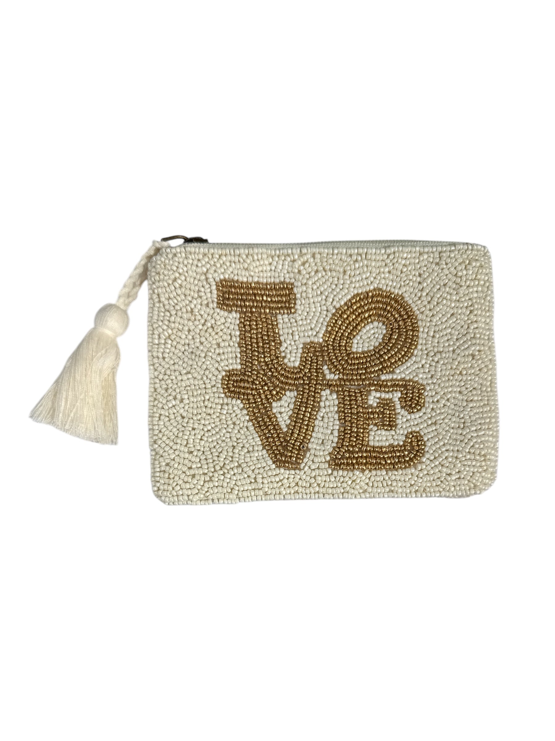 Love Beaded Coin Purse SOHO0008