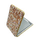 Ceramic Rhinestone Folding Makeup Mirror M0453