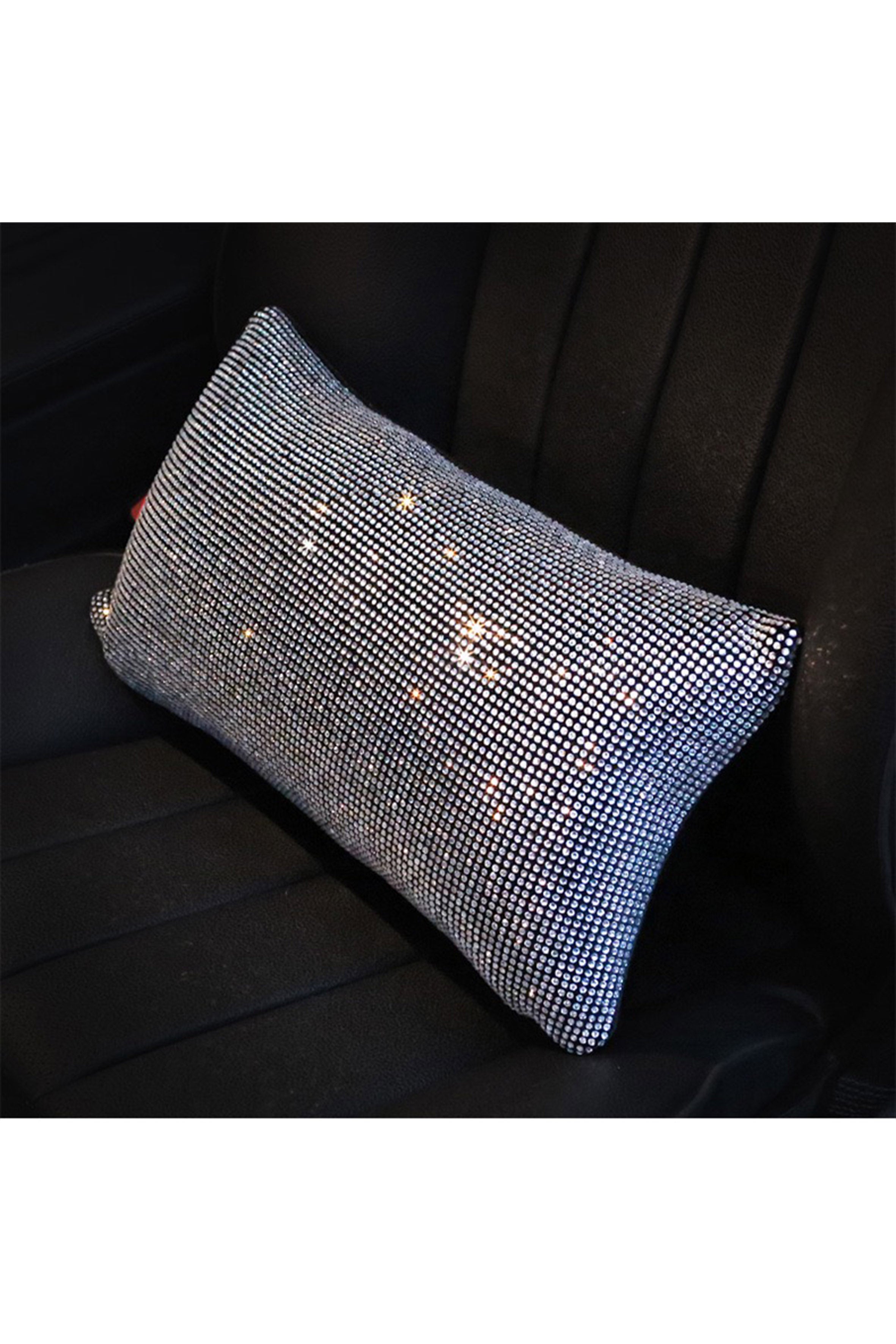 Almohada con diamantes de imitación para accesorios de coche MIS0543