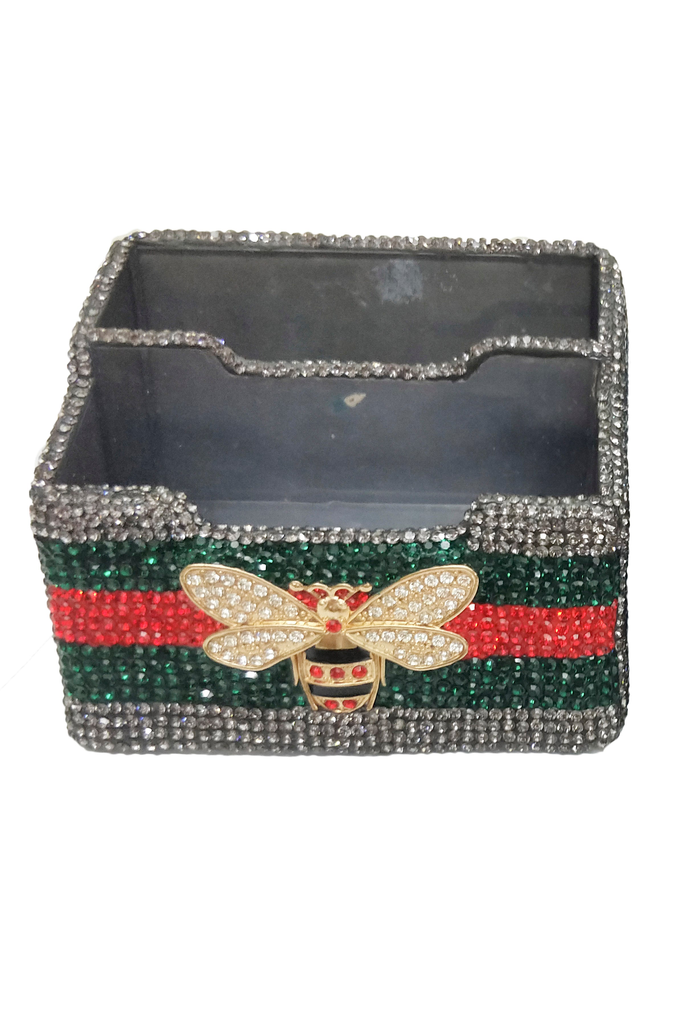 Bee Double Layer Business Card Holder MIS0558