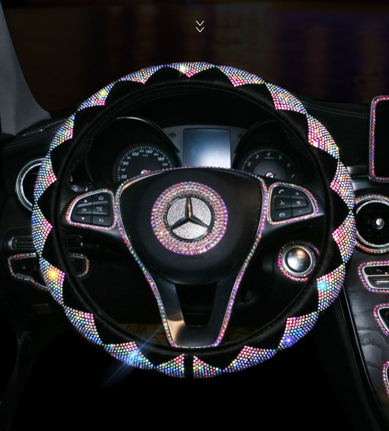 Bling steering wheel cover in store online