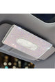 Car Accessories - Rhinestone Sun Visor Tissue Cover MIS0614