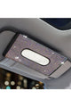 Car Accessories - Rhinestone Sun Visor Tissue Cover MIS0614