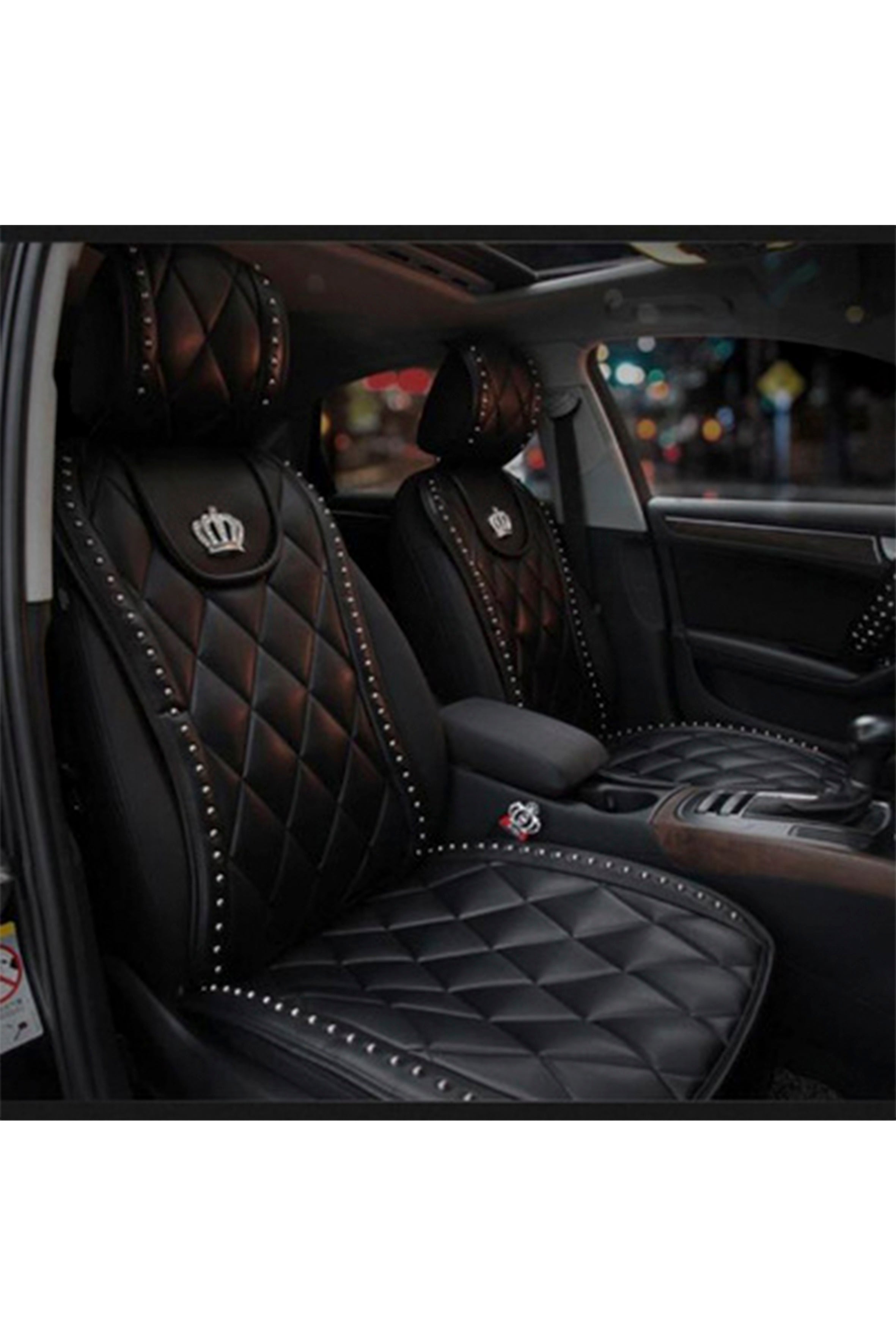Crown seat covers sale