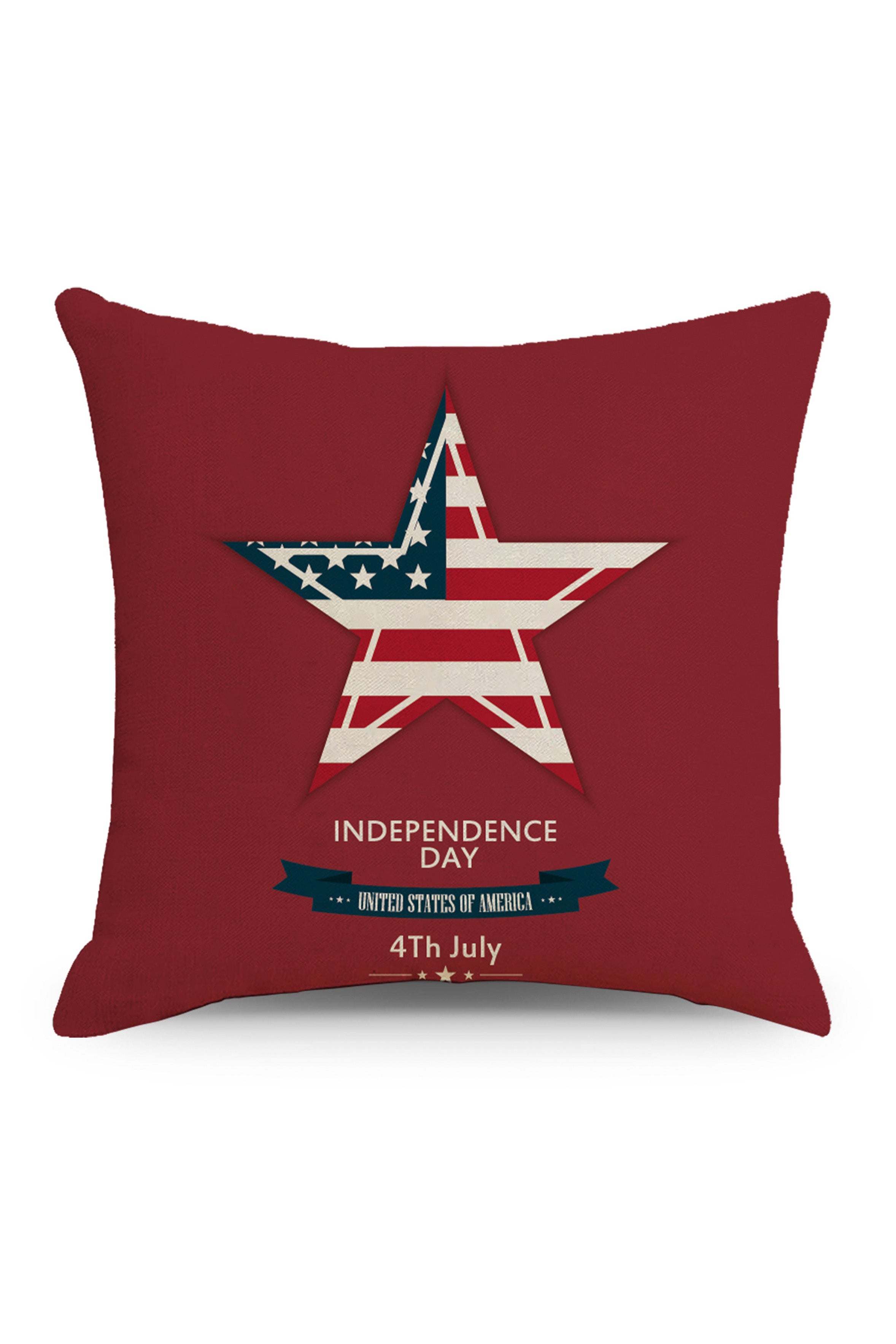 Star Independence Day Printed Pillowcase MIS0877