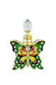 10ML Butterfly Ceramic Rhinestones Perfume Bottle MIS0956