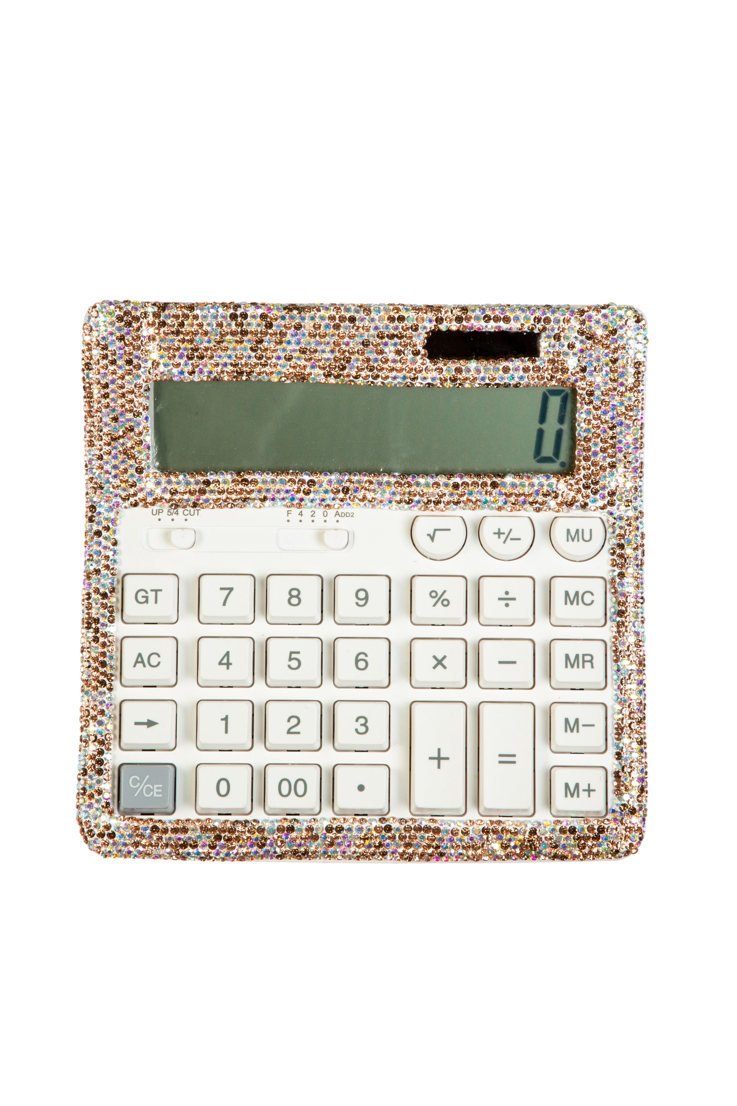 Calculadora de diamantes de imitación hecha a mano MIS0994