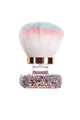 Brocha de maquillaje corta hecha a mano con diamantes de imitación MIS1026
