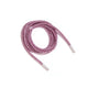 Rhinestone Round Tube Shoelace 140CM MIS1053