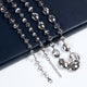 Classic Chandalier Crystal Long Necklaces N1130-Gray