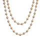 Crystal Beads Chain Necklace N1163-115-GD