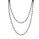 Crystal Beads Chain Necklace N1163-15-GM