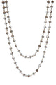 Crystal Beads Chain Necklace N1163-175