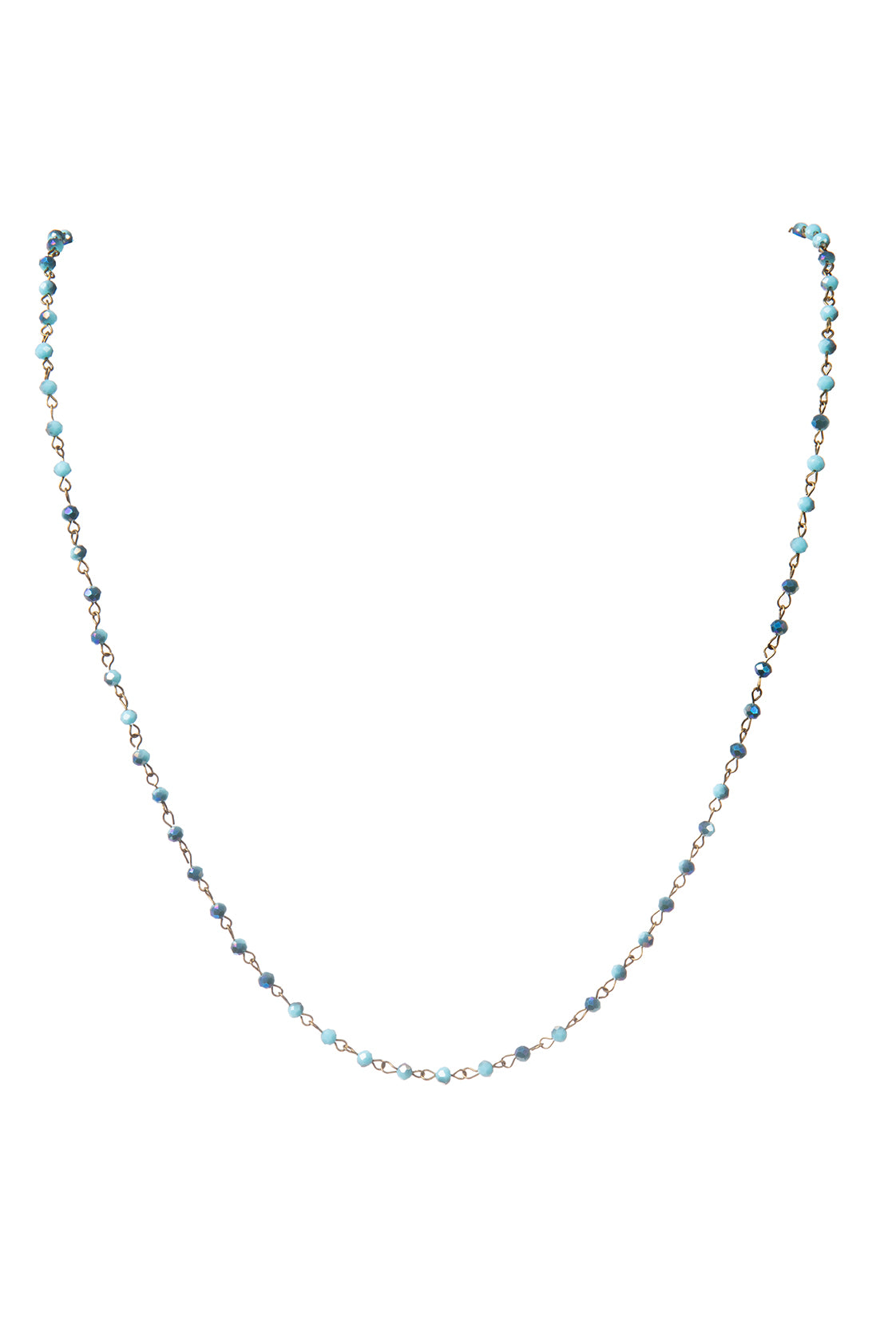 Classic Crystal Long Necklace N1163-197