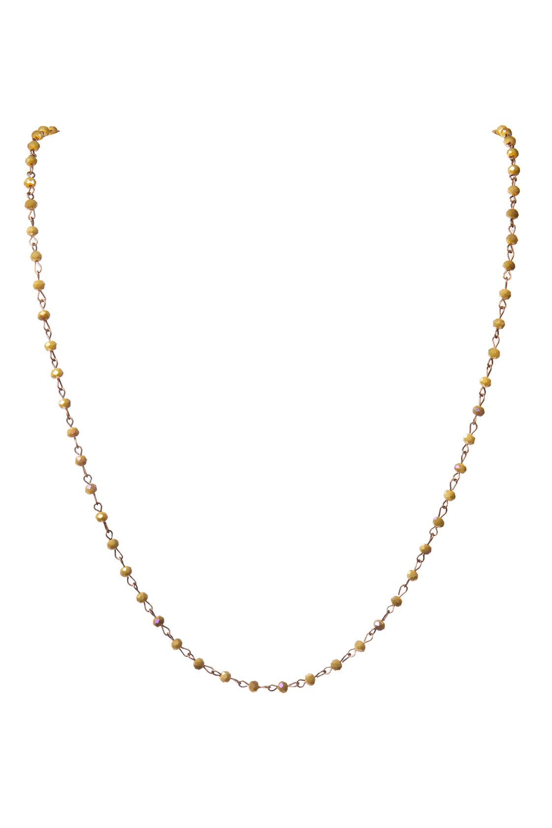 Classic Crystal Long Necklace N1163-198