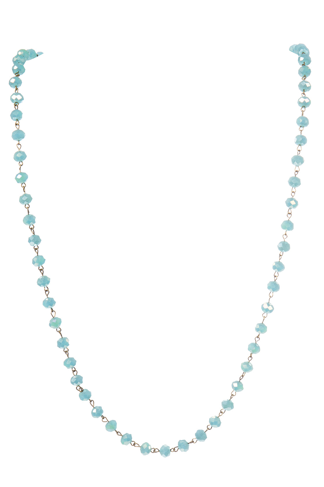 Classic Crystal Long Necklace N1163-199