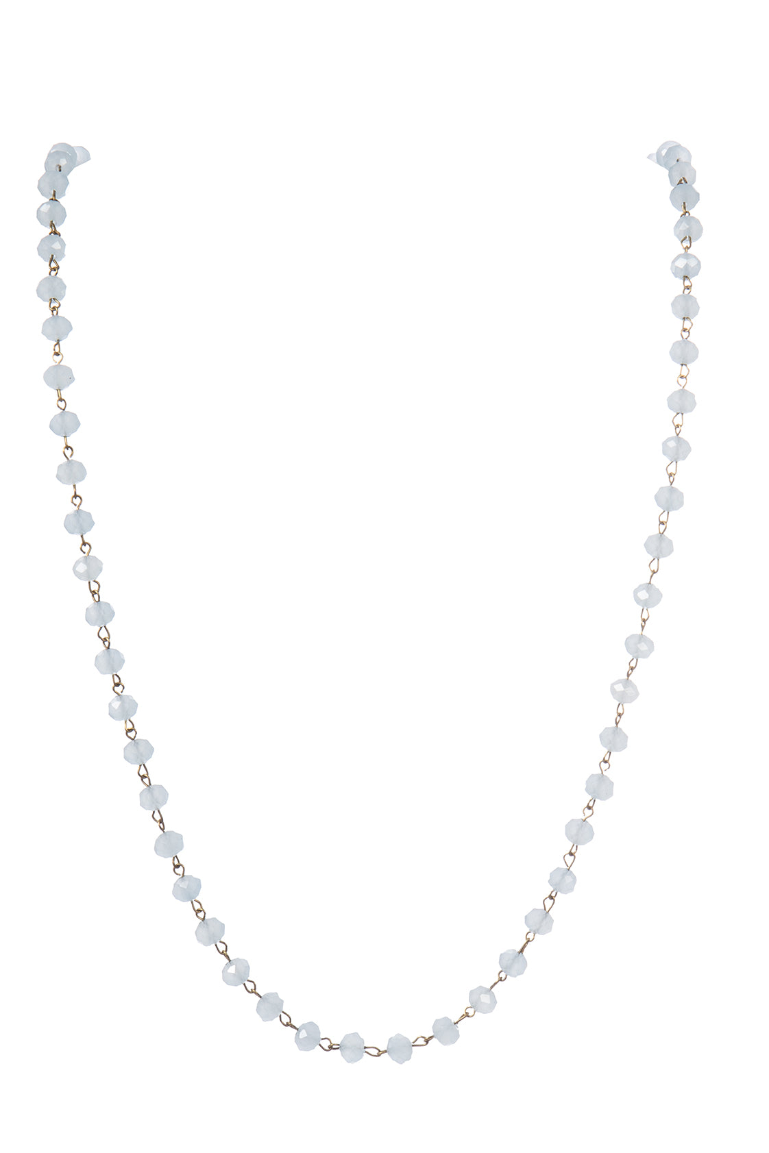 Classic Crystal Long Necklace N1163-200