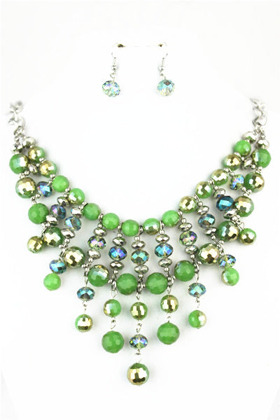 Collares con borlas N1812